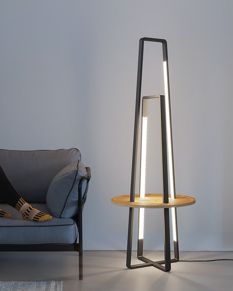 WOW Tower Floor Lamp with Shelf-wow7048