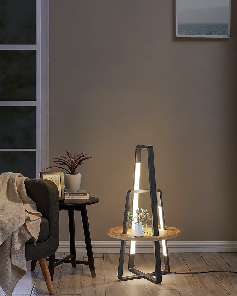 WOW Tower Floor Lamp with Shelf-wow7048