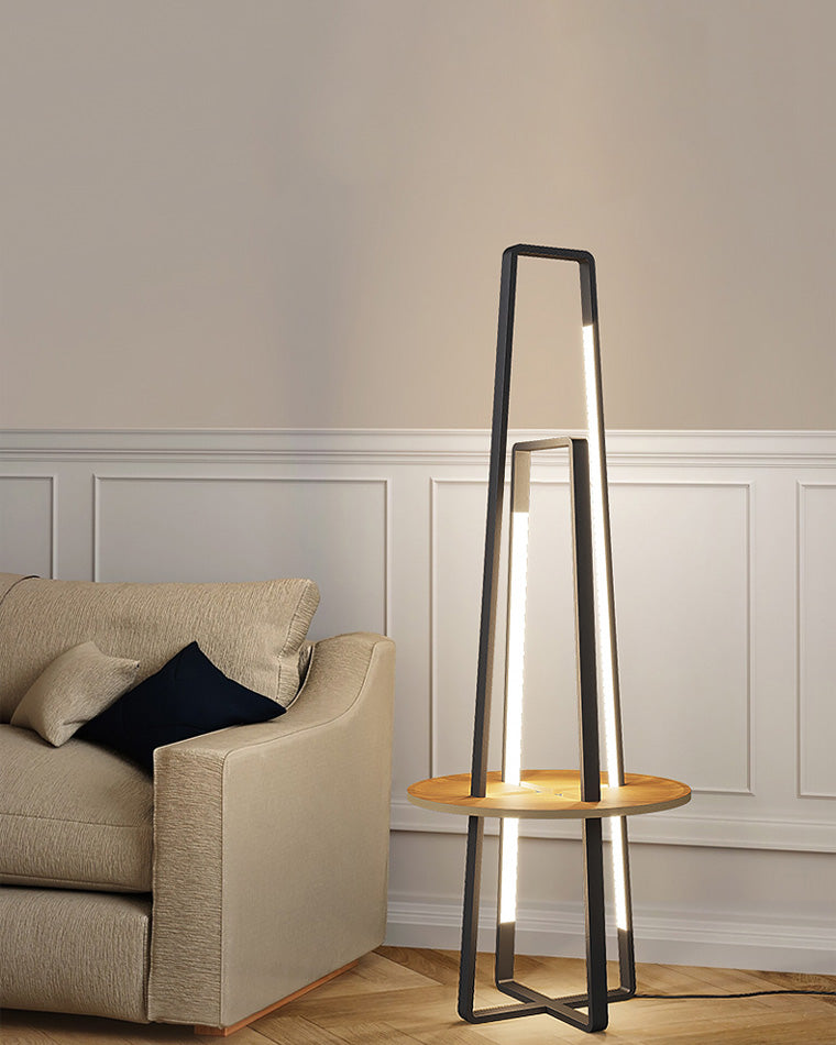 WOW Tower Floor Lamp with Shelf-wow7048