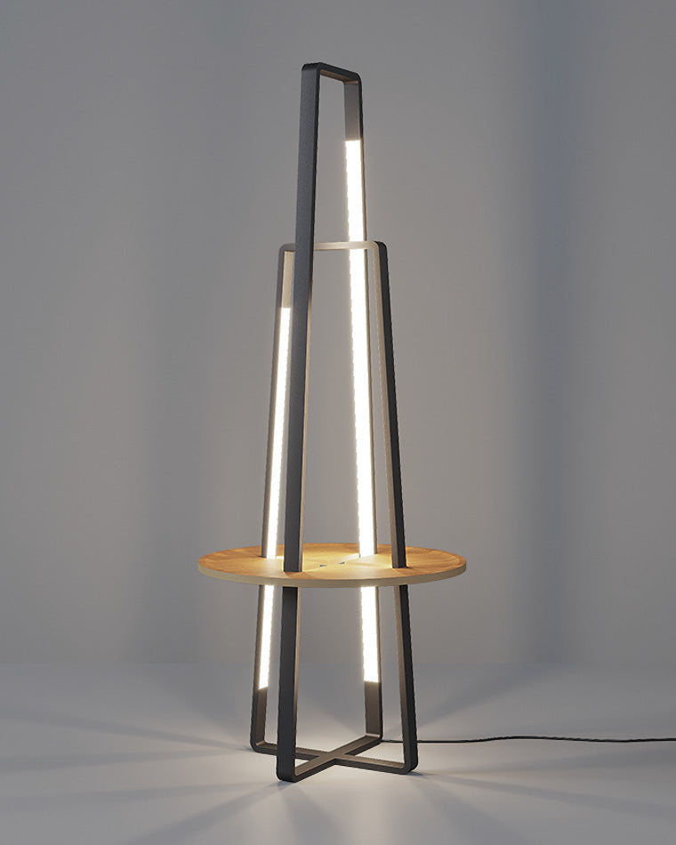 WOW Tower Floor Lamp with Shelf-wow7048