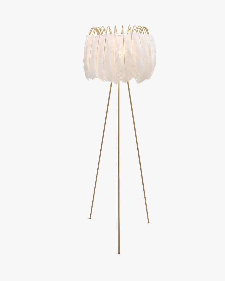WOW Tripod Feather Floor Lamp-wow7051