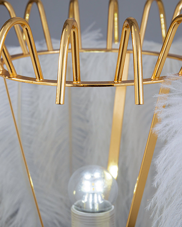 WOW Tripod Feather Floor Lamp-wow7051