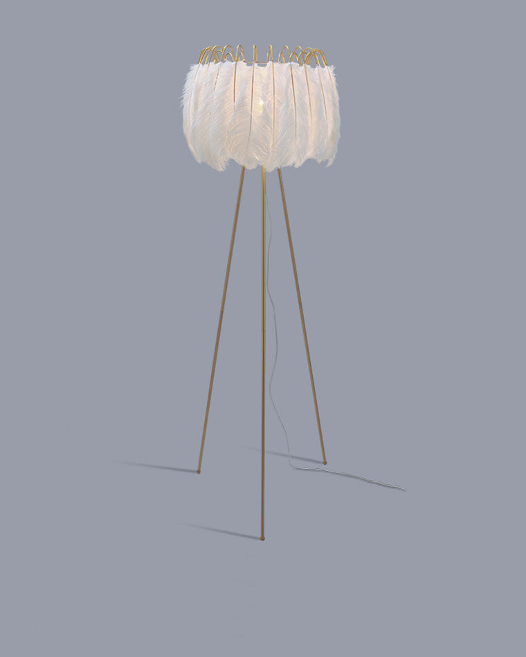 WOW Tripod Feather Floor Lamp-wow7051