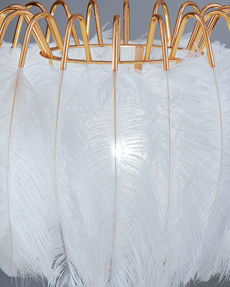 WOW Tripod Feather Floor Lamp-wow7051