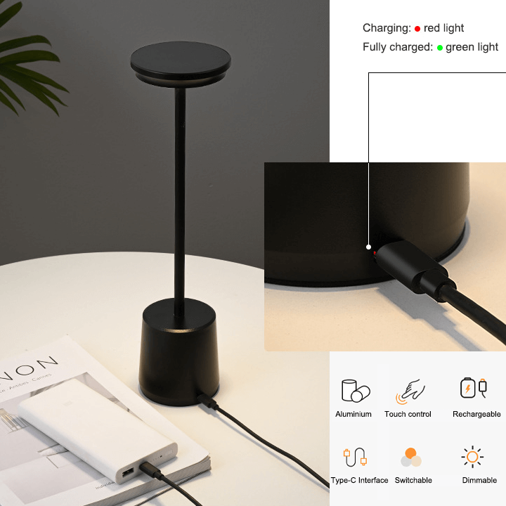 LED Modern Cordless Table Lamp