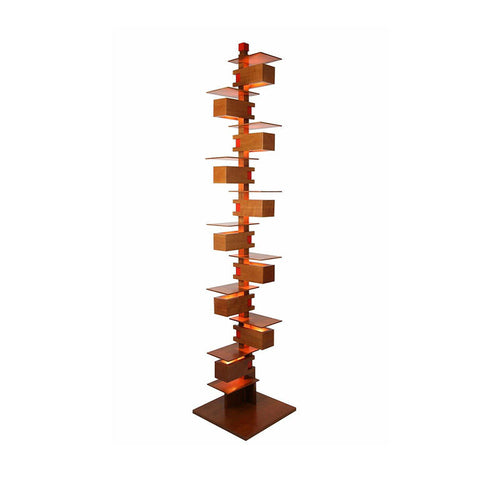 WOW Column Walnut Floor Lamp-wow7110
