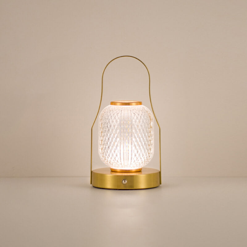 LED Portable Metal Table Lamp