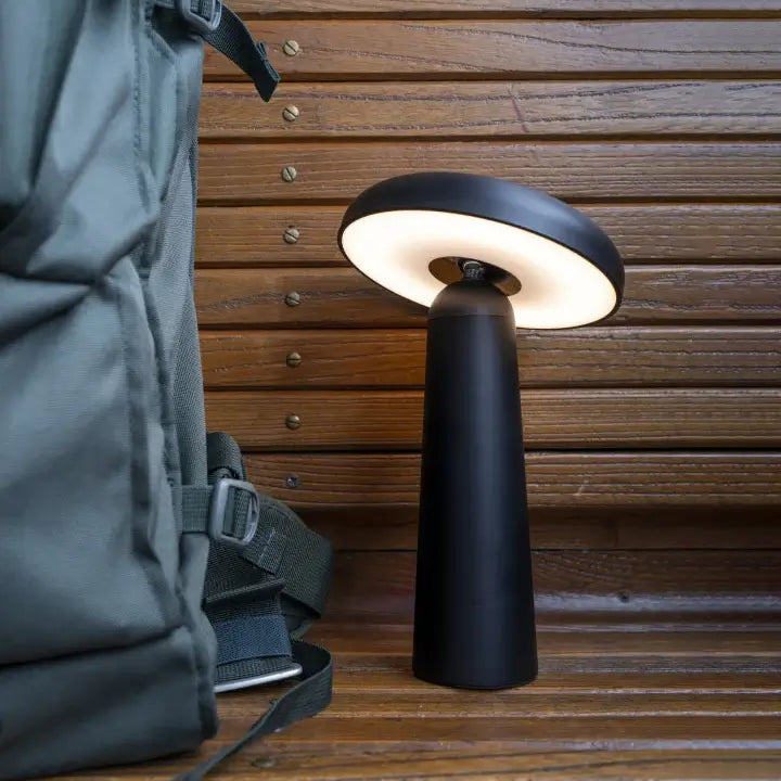 LED Portable Mushroom Table Lamp
