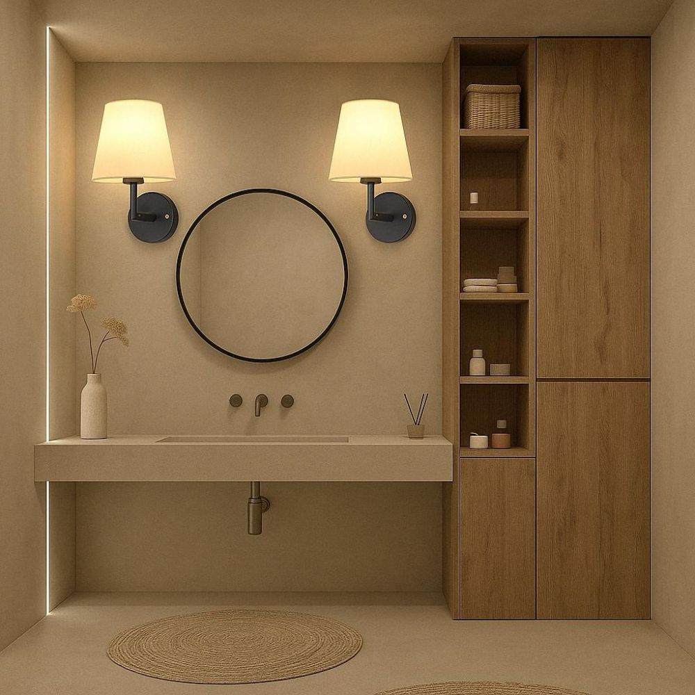Wireless Fabric Wall Light