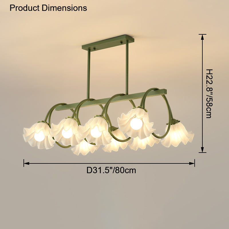 WOW Lily Linear Chandelier-wow2283