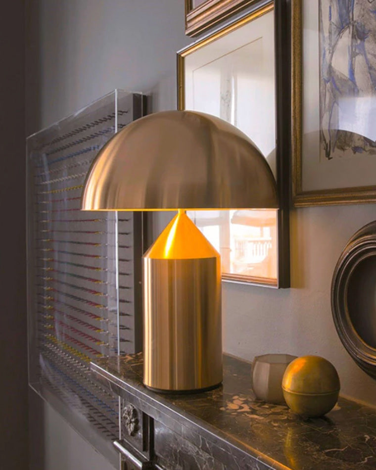 WOW Dome Metal Mushroom Table Lamp-wow8002