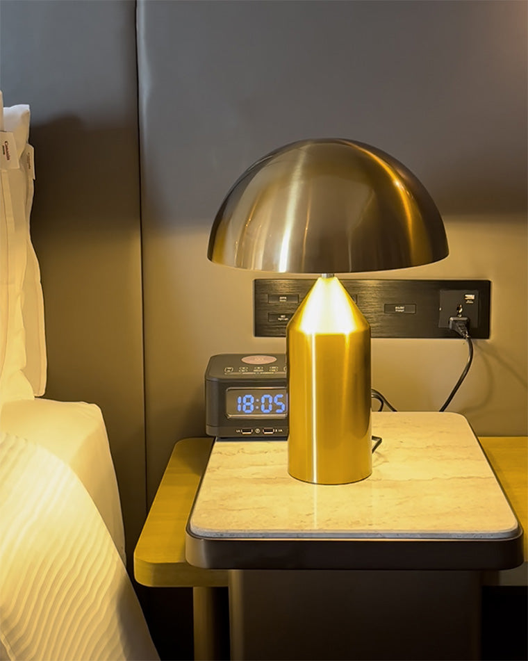 WOW Dome Metal Mushroom Table Lamp-wow8002