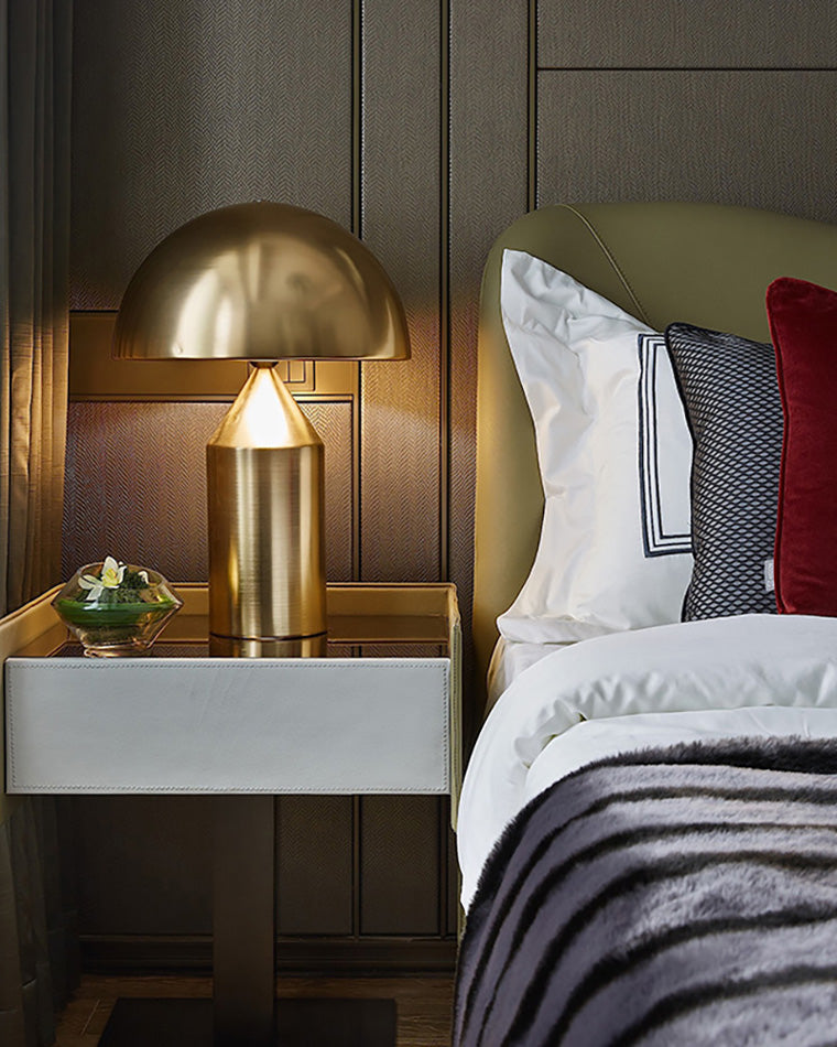 WOW Dome Metal Mushroom Table Lamp-wow8002