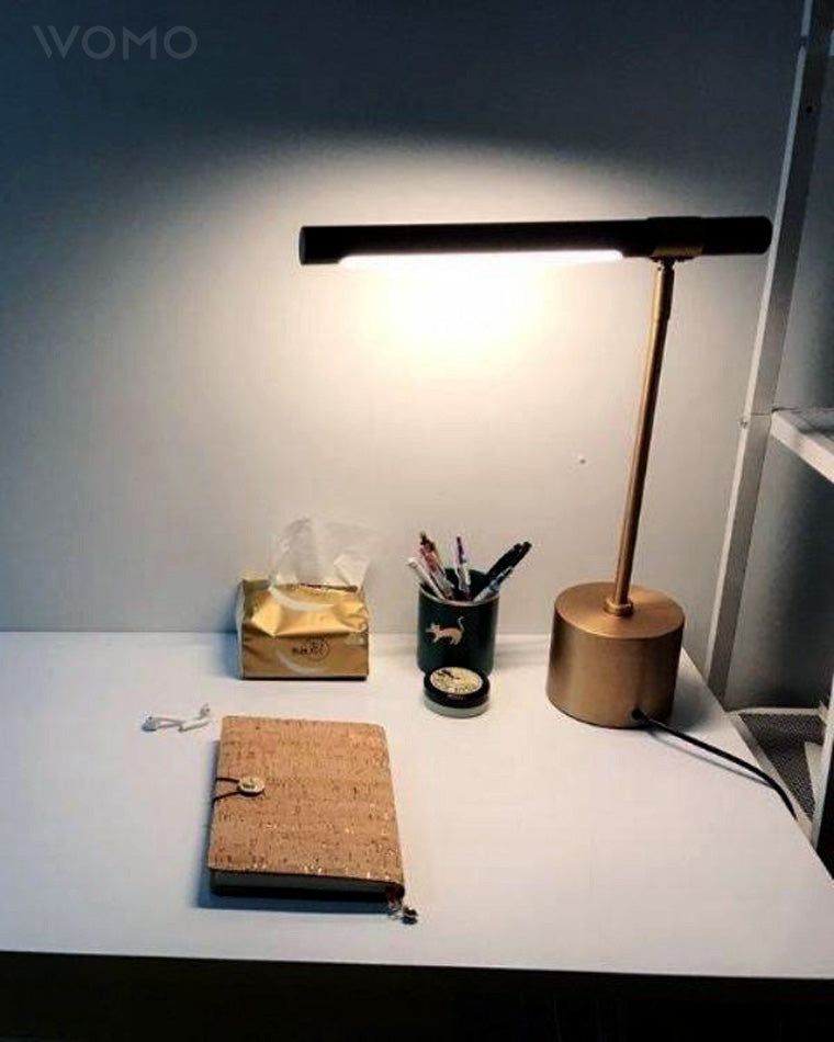 WOW Walnut-lookalike Cantilever Table Lamp-wow8010