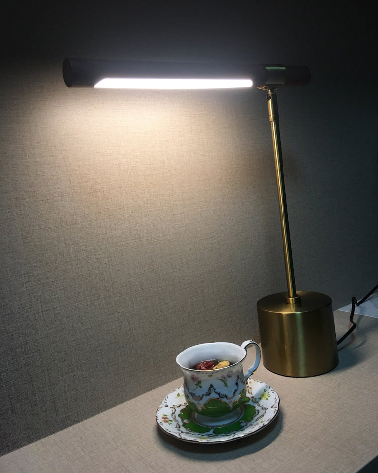 WOW Walnut-lookalike Cantilever Table Lamp-wow8010