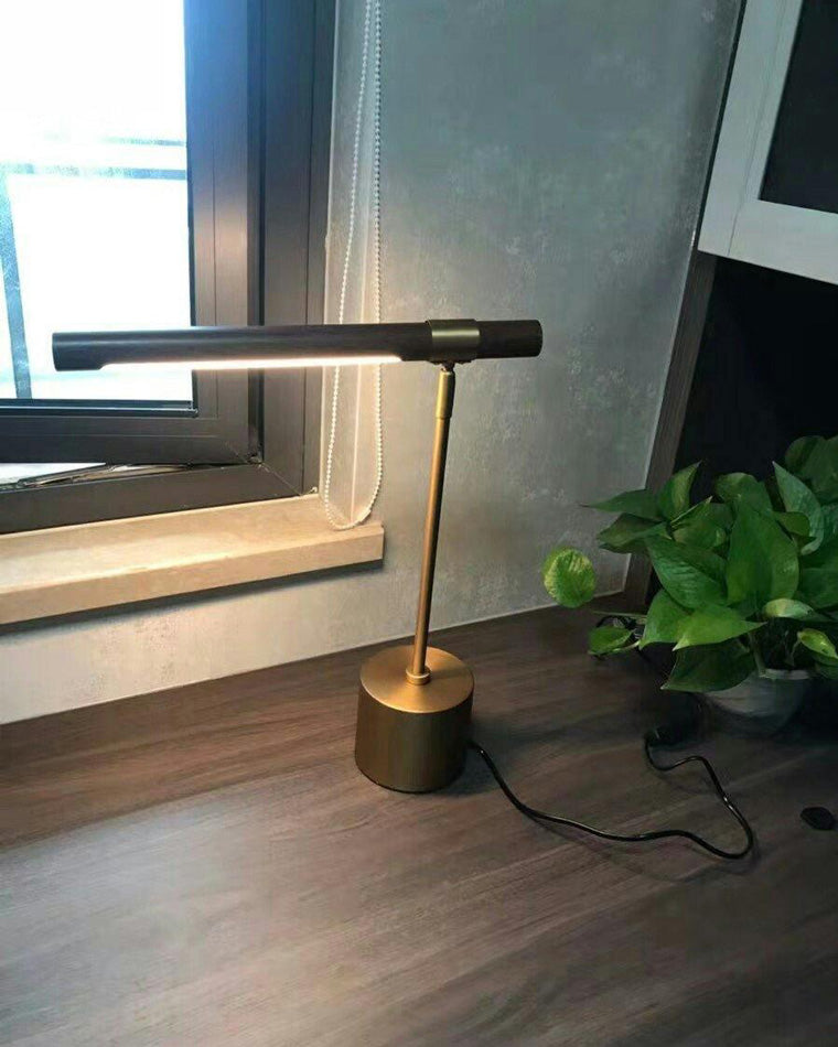 WOW Walnut-lookalike Cantilever Table Lamp-wow8010