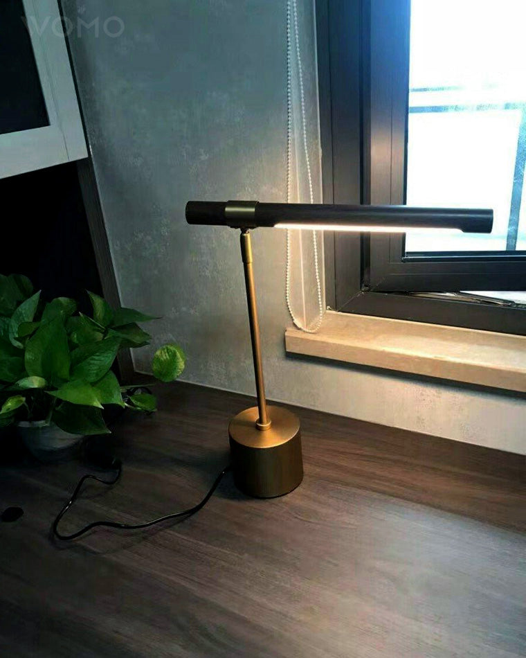 WOW Walnut-lookalike Cantilever Table Lamp-wow8010