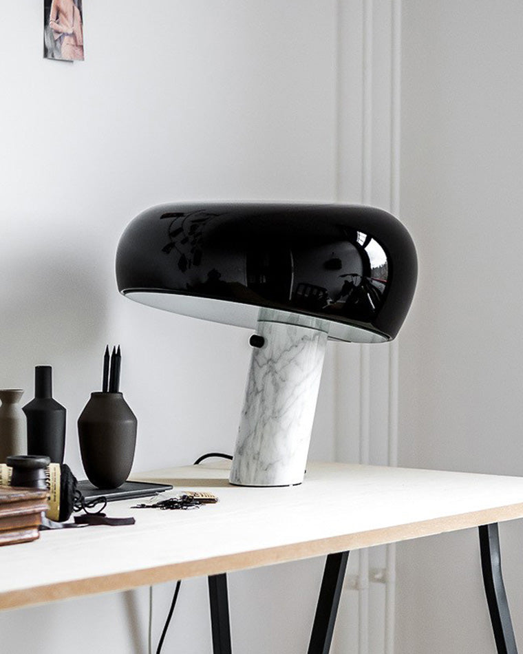 WOW Scandi Marble Dog Table Lamp-wow8029