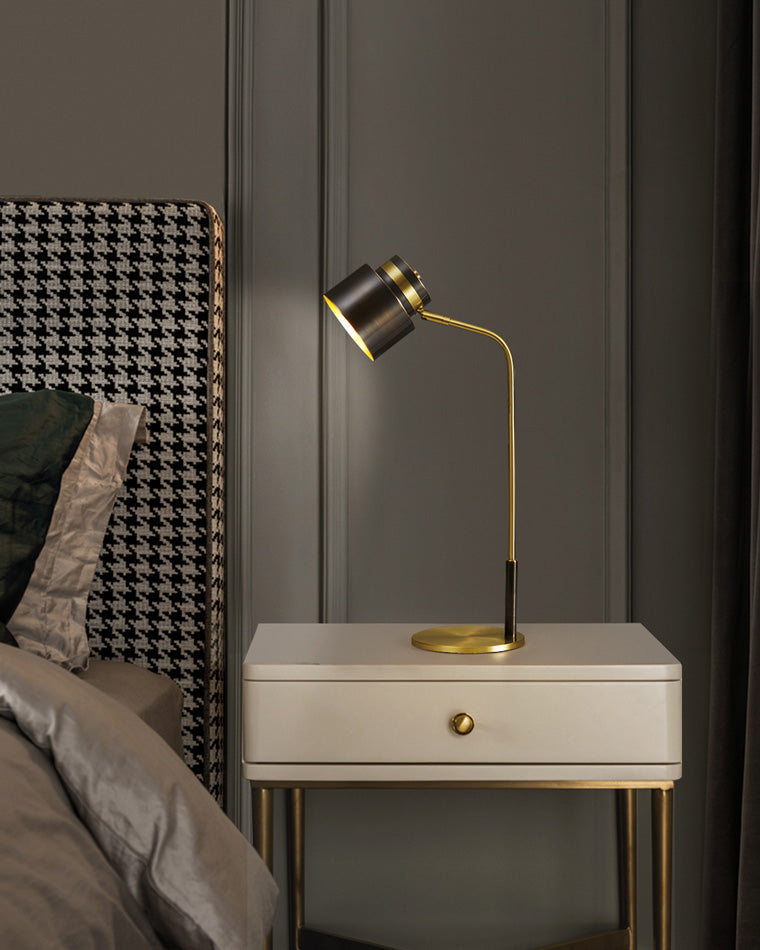 WOW Elegant Arc Brass Reading Desk Lamp-wow8035