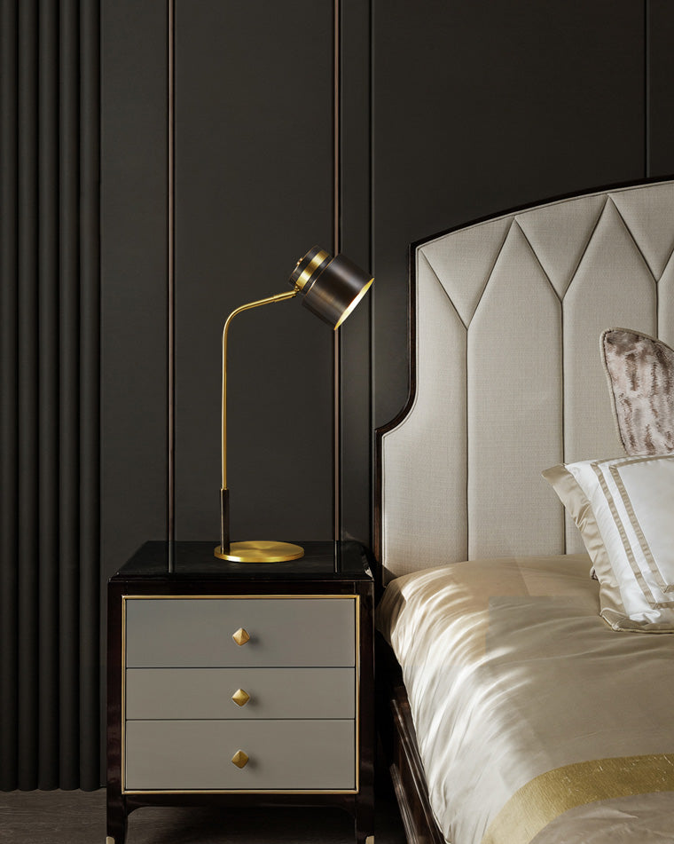 WOW Elegant Arc Brass Reading Desk Lamp-wow8035