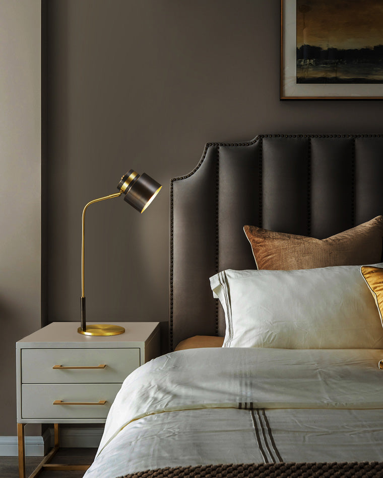 WOW Elegant Arc Brass Reading Desk Lamp-wow8035