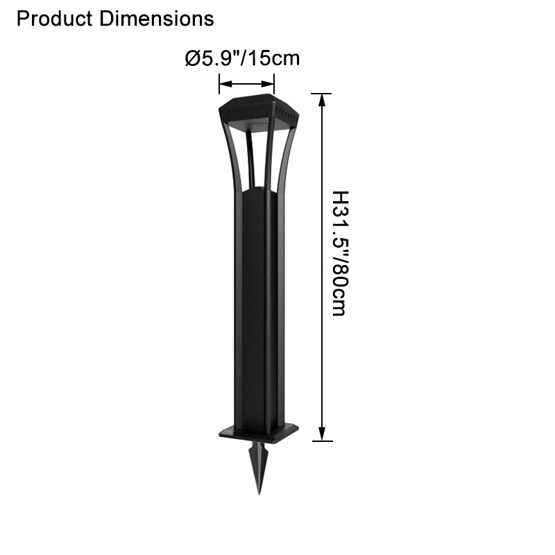 WOW Hardwired Bollard Light-wow9053