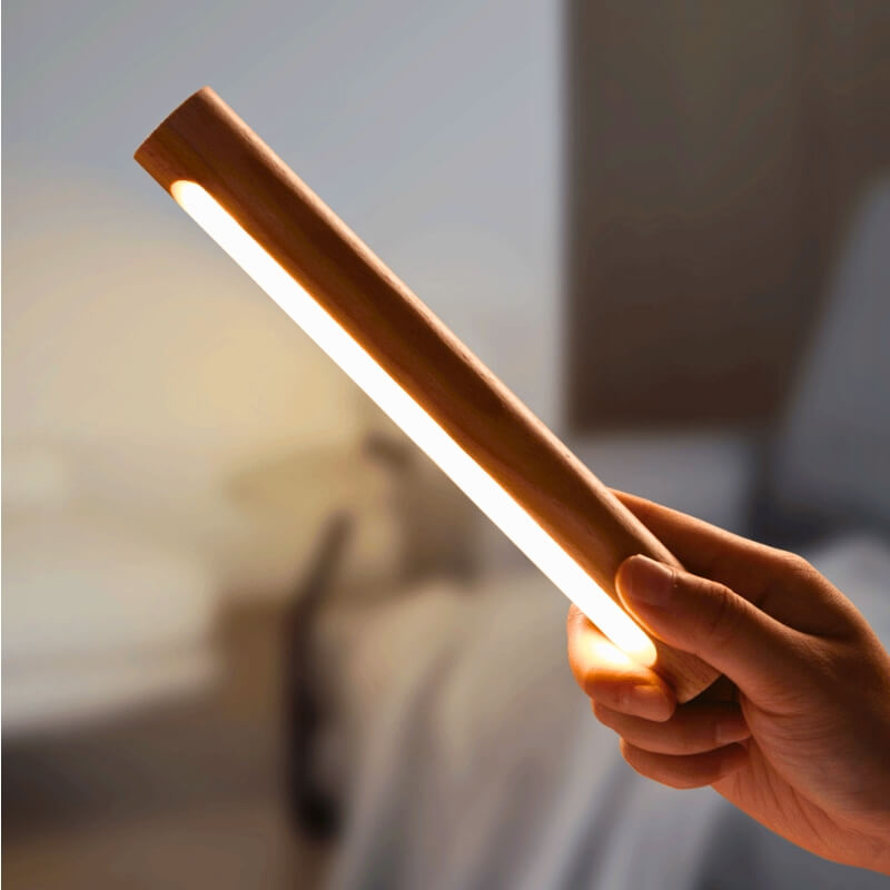 Magnetic LED Wooden Table Lamp