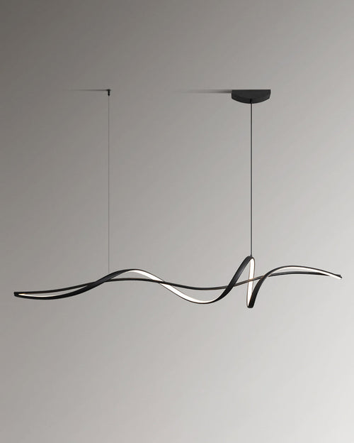 WOW Black Spiral Led Pendant Light-wow2299