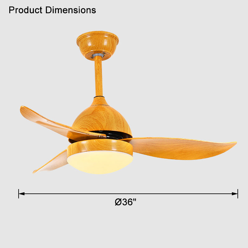 WOW 3 Blade Scandi Ceiling Fan Lamp-wow5103