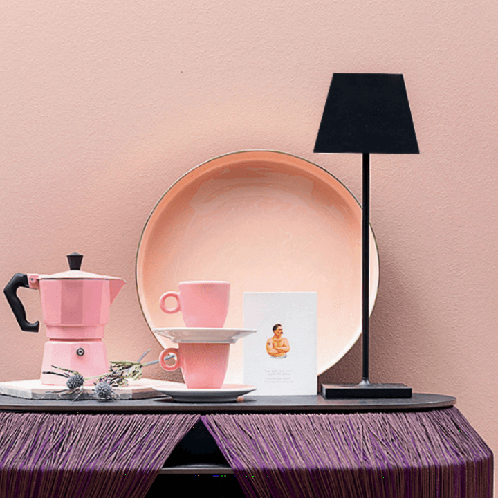 Rechargeable Dimmable Cordless Metal Table Lamp