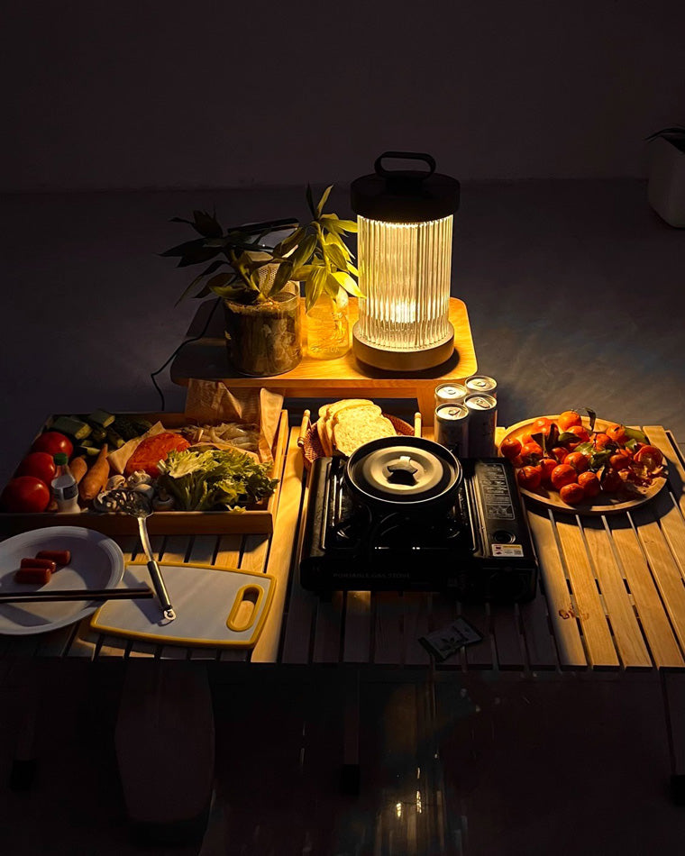 WOW Solar Pleated Glass Lantern-wow9043