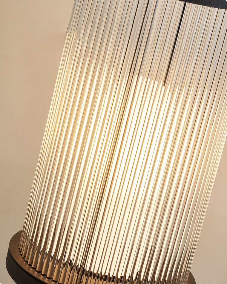 WOW Solar Pleated Glass Lantern-wow9043