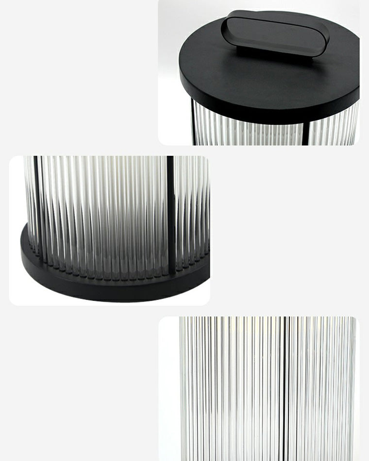 WOW Solar Pleated Glass Lantern-wow9043