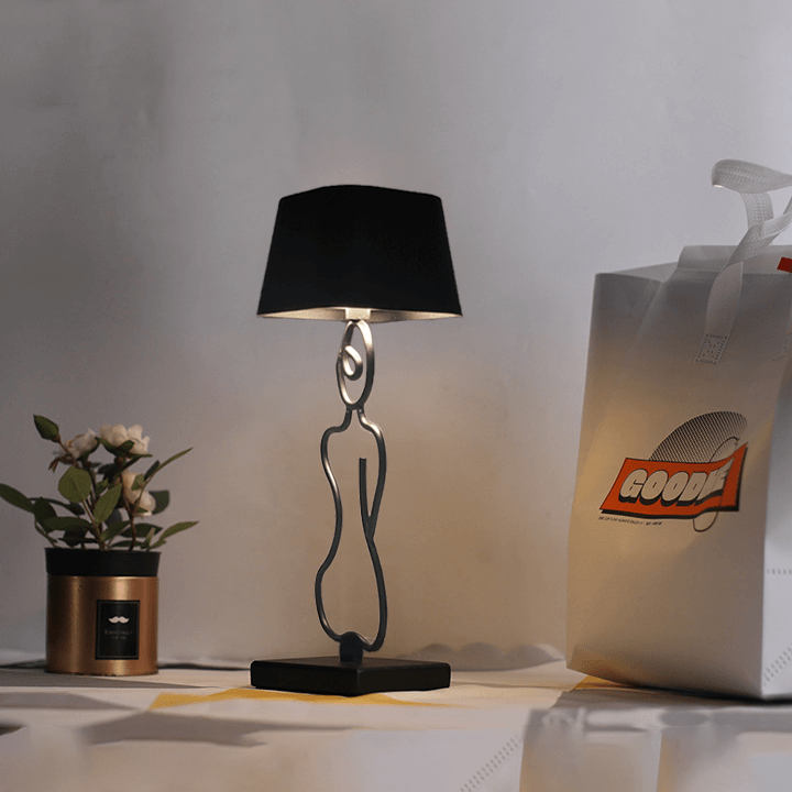 Creative Minimalist Rechargeable LED Bedside Table Lamp