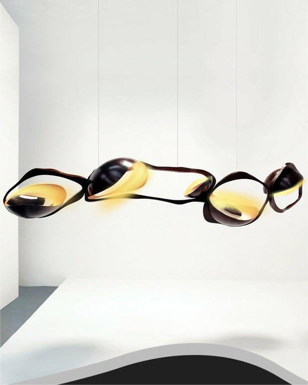 WOW Masculine Sculptural Chandelier-WOW2148