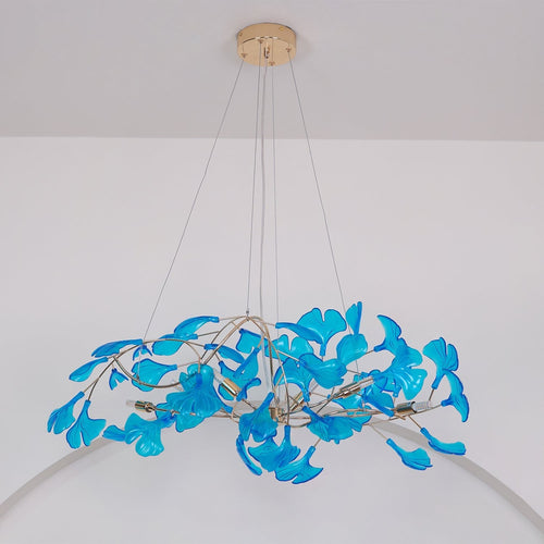 WOW Acrylic Ginkgo Leaf Gorgeous Chandelier - wow2481