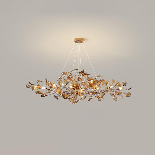 WOW Acrylic Ginkgo Leaf Gorgeous Chandelier - wow2481