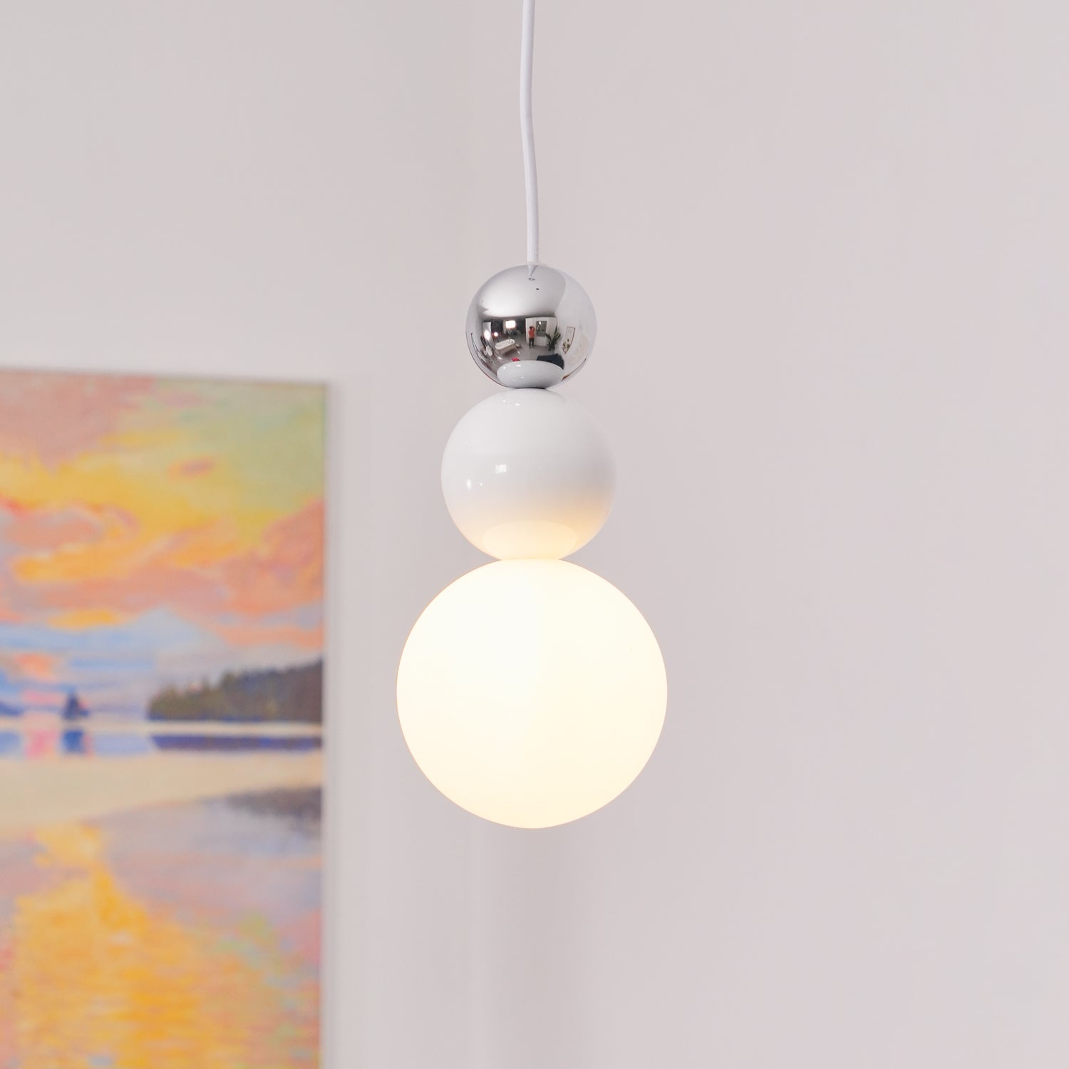 WOW Acrylic Three Ball Pendant Lamp