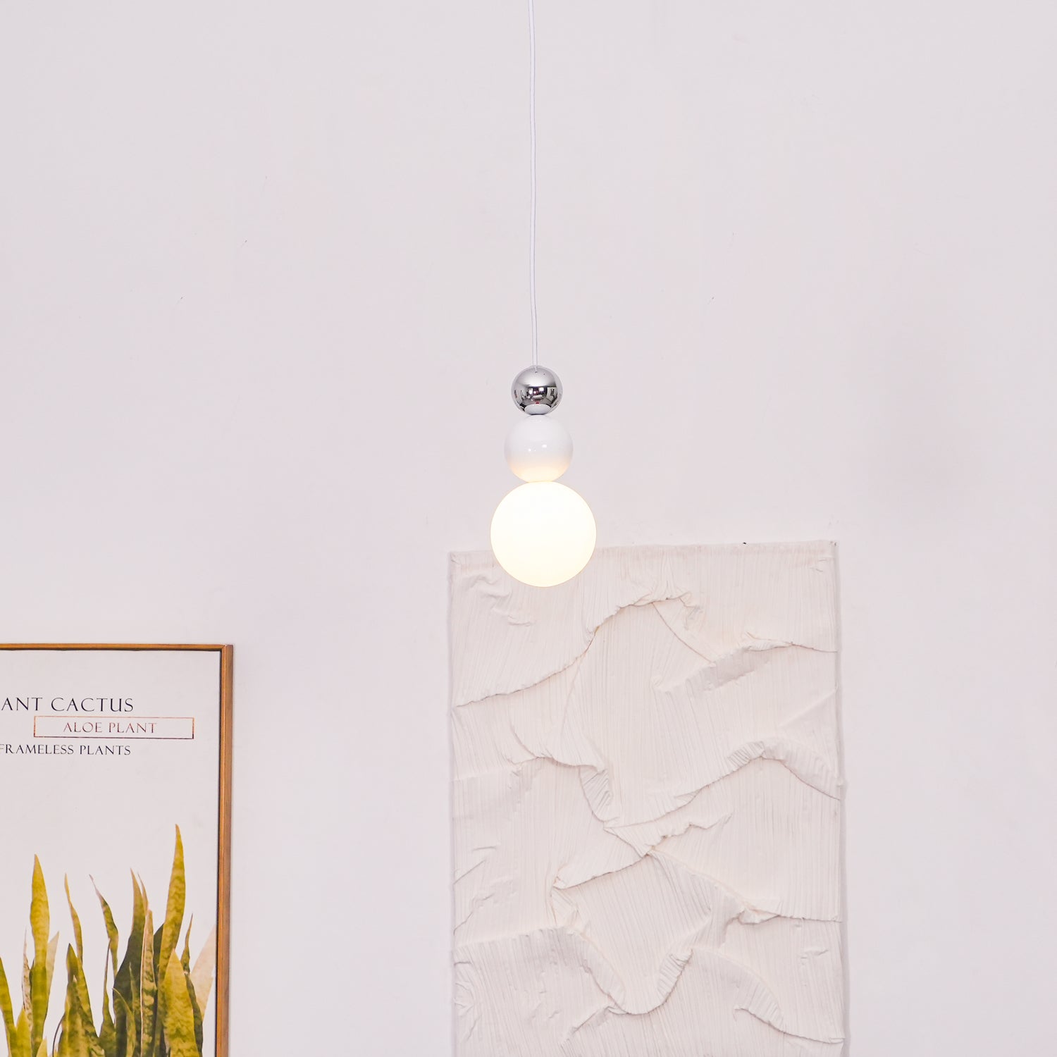 WOW Acrylic Three Ball Pendant Lamp