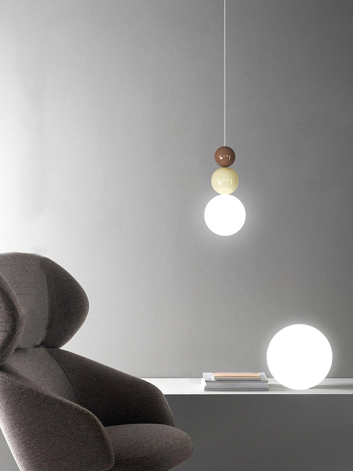 WOW Acrylic Three Ball Pendant Lamp