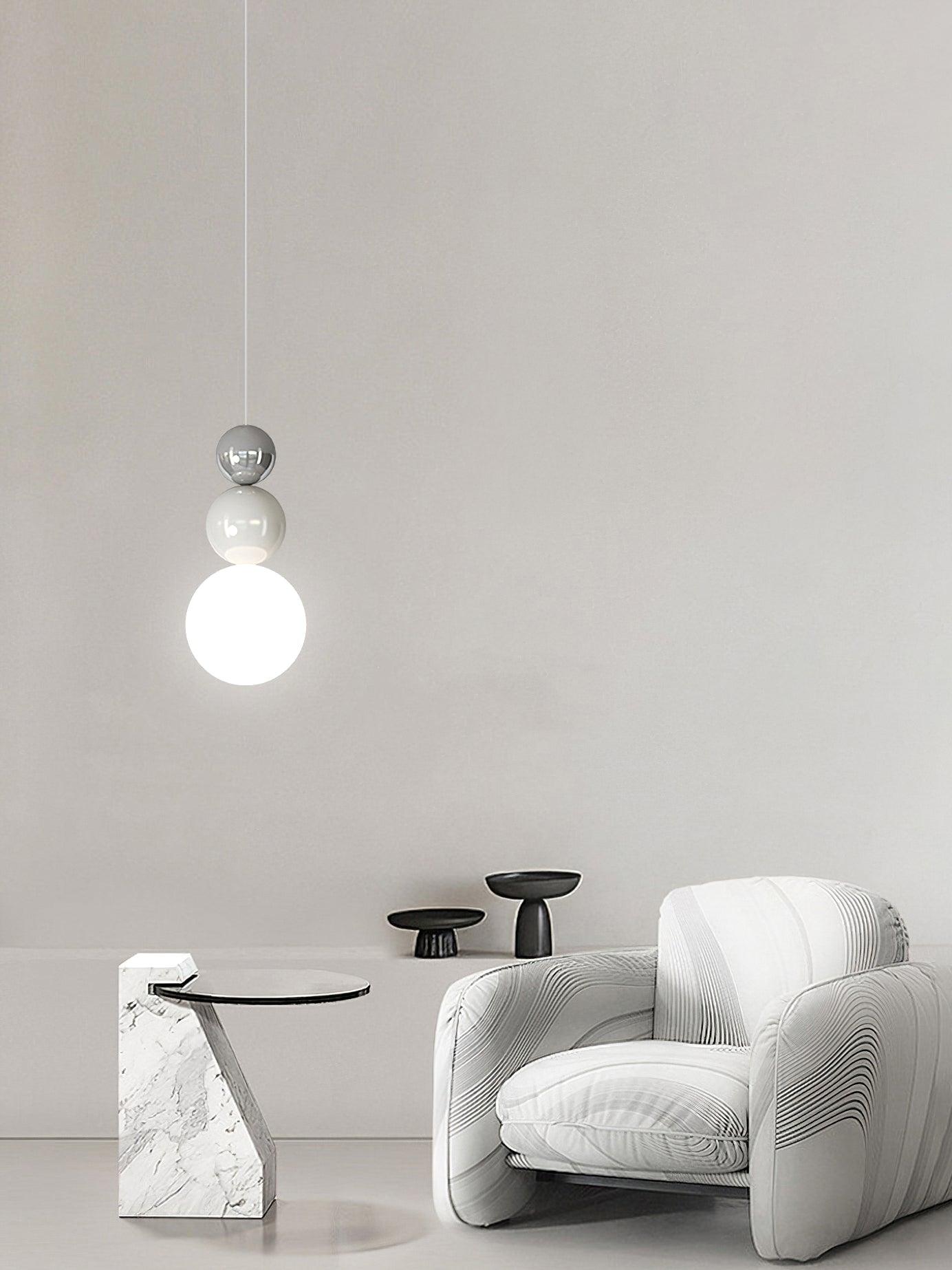 WOW Acrylic Three Ball Pendant Lamp