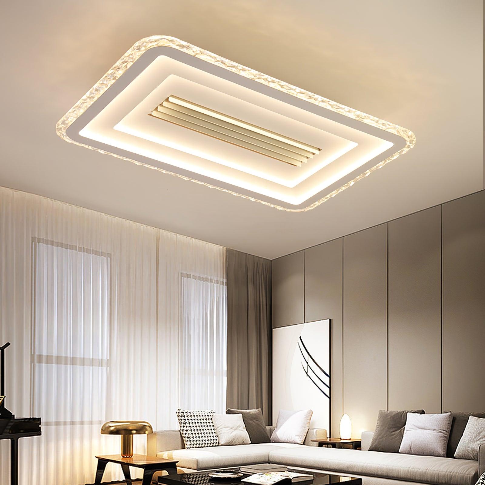 WOW Acrylic Ultrathin Rectangle Ceiling Lamp