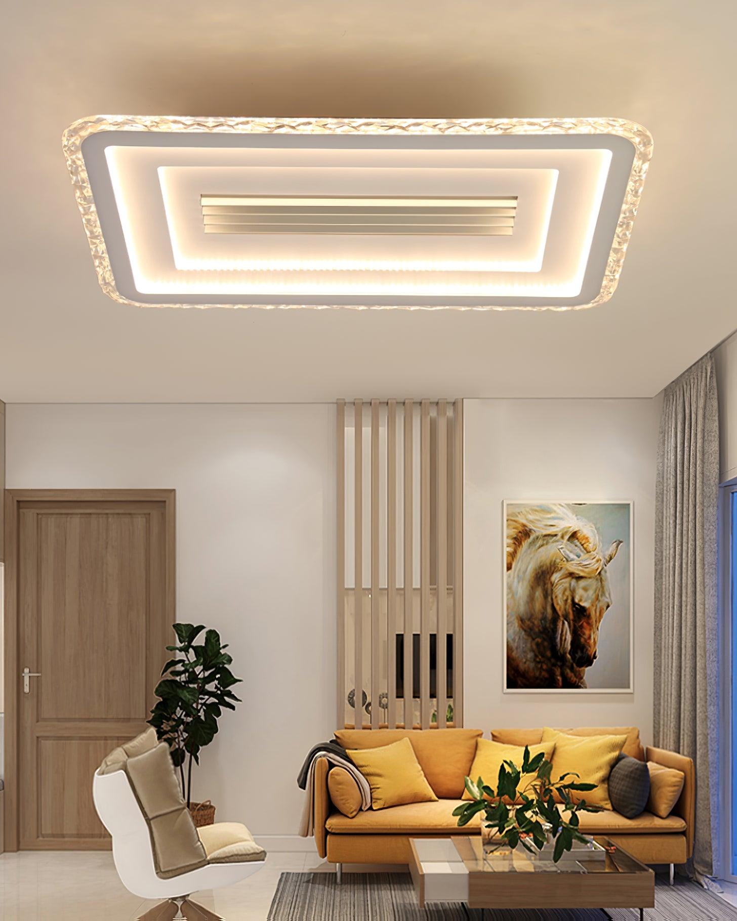 WOW Acrylic Ultrathin Rectangle Ceiling Lamp