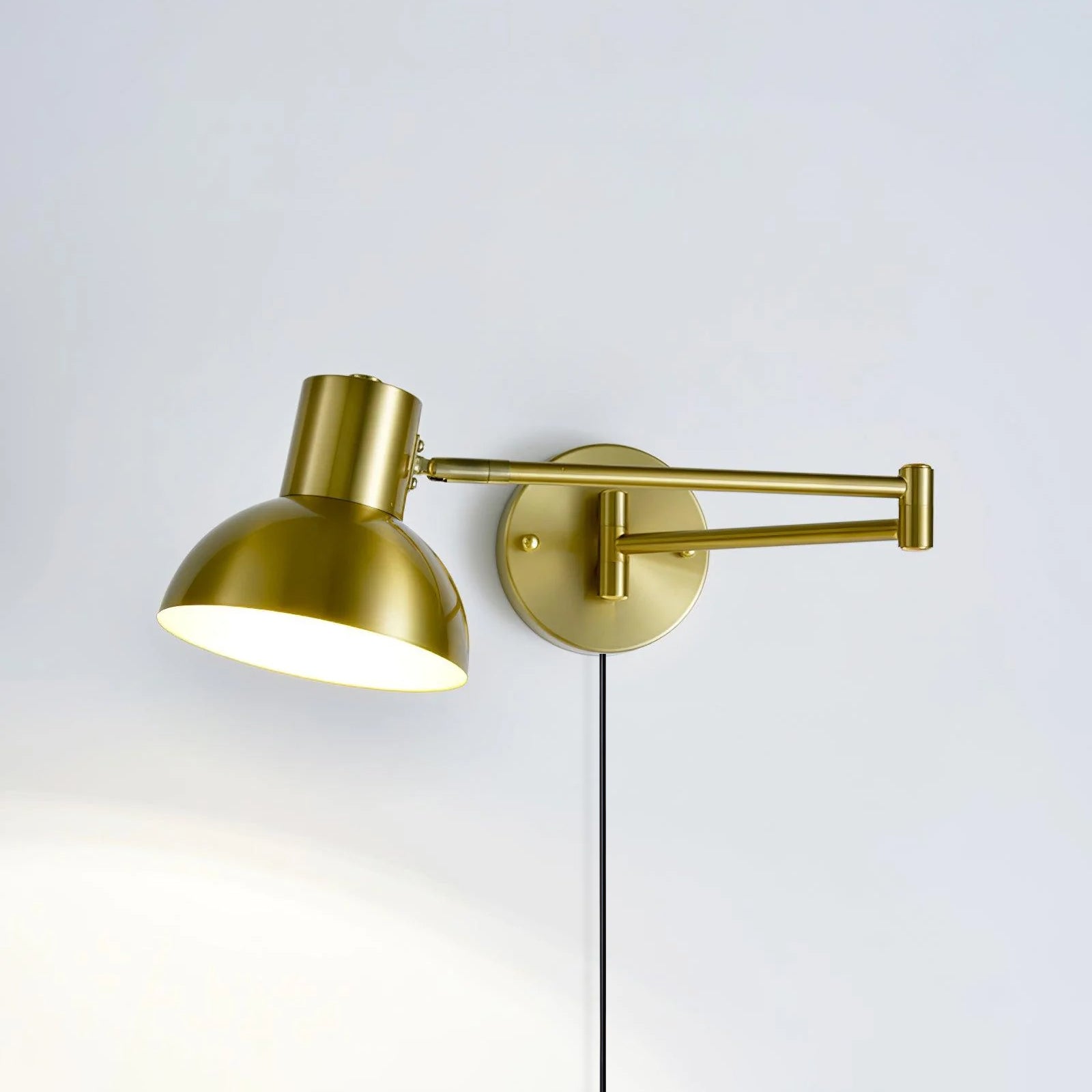 WOW Adjustable Arm Plug In Wall Lamp