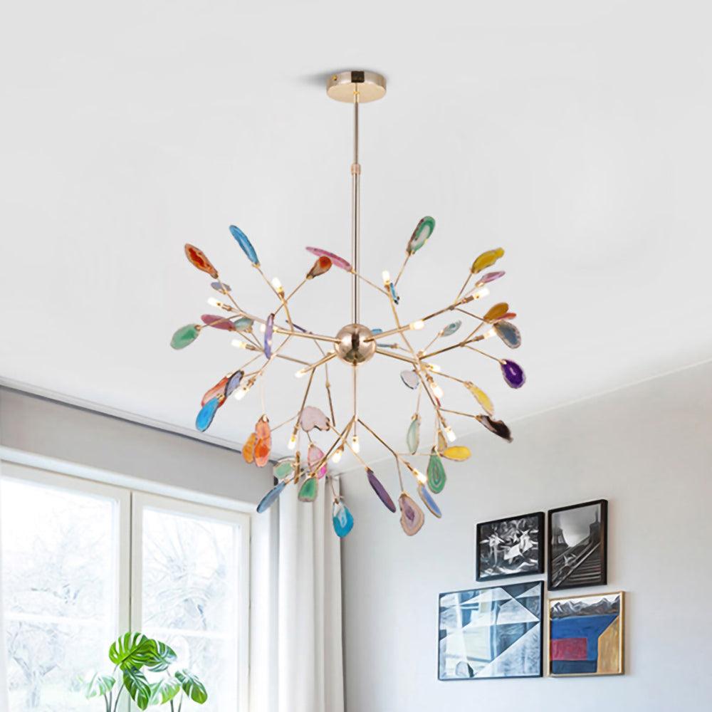 WOW Agate Flake Chandelier