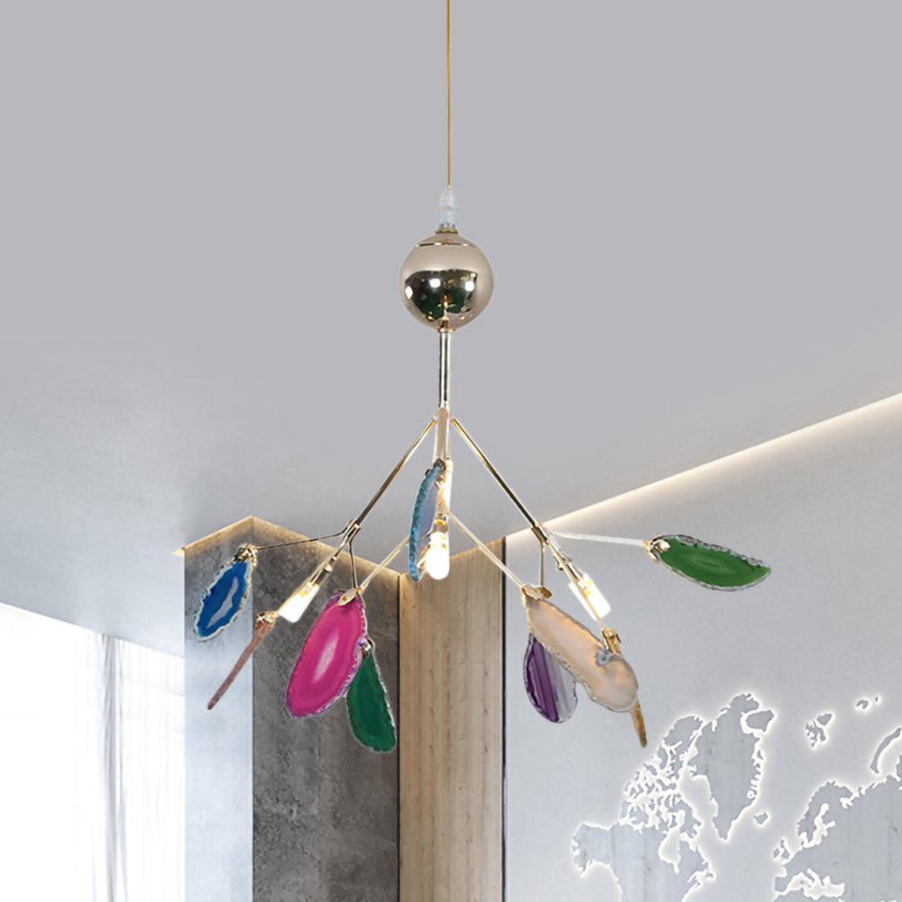 WOW Agate Flake Chandelier