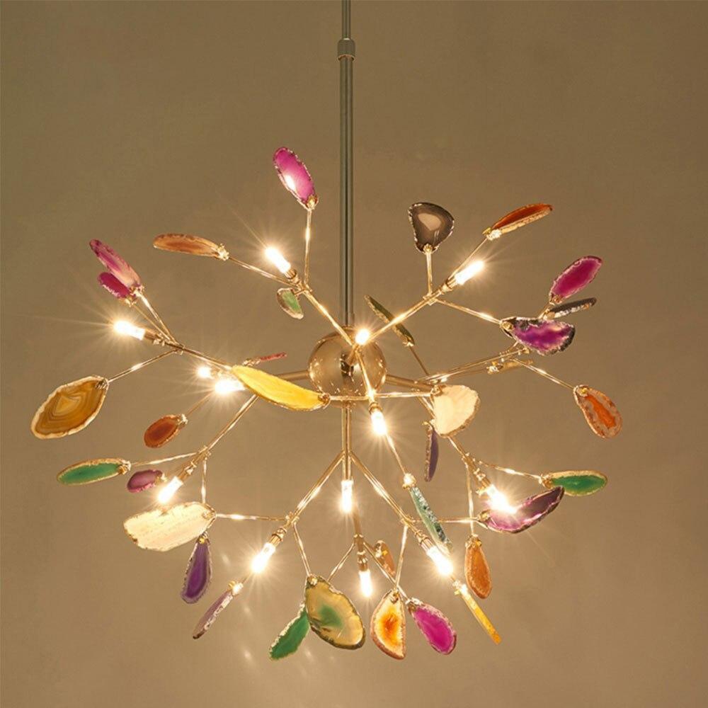 WOW Agate Flake Chandelier