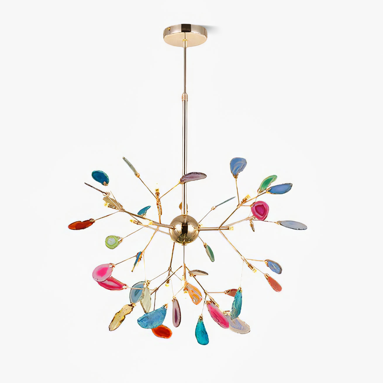 WOW Agate Flake Chandelier