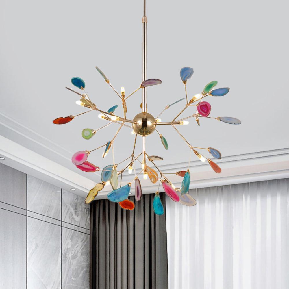WOW Agate Flake Chandelier