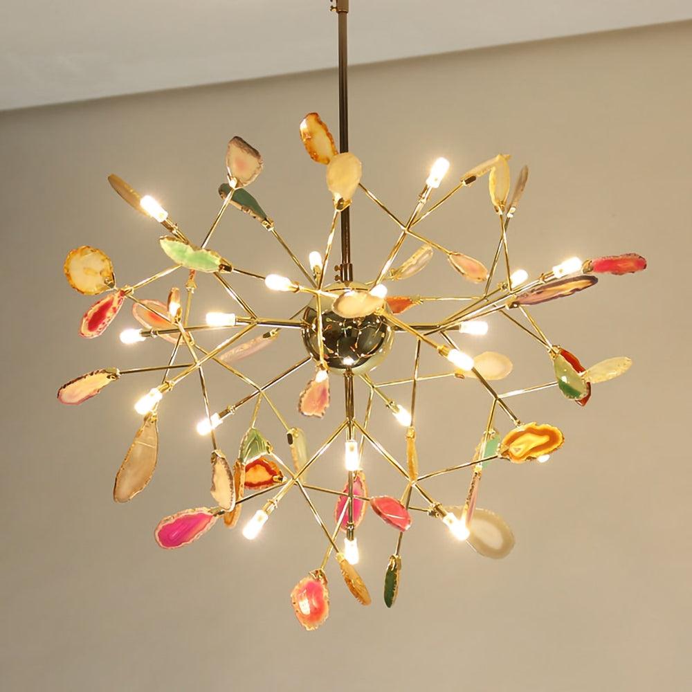 WOW Agate Flake Chandelier